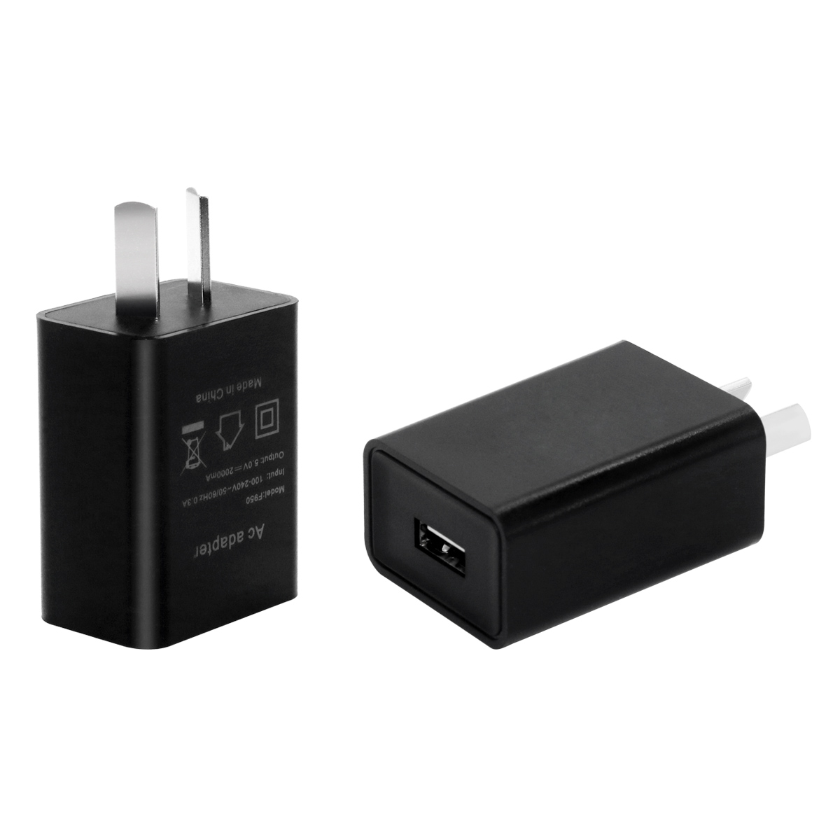 新增5V2A黑色澳规 